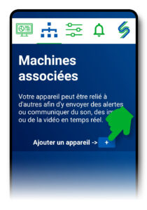 Biểu tượng mạng ở đầu ứng dụng sayseeshow.io