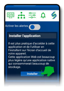 Màn hình xác nhận cài đặt ứng dụng sayseeshow.io